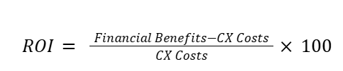 cost of cx formula