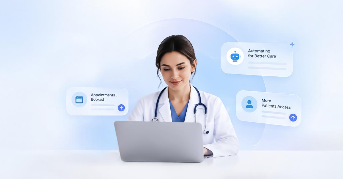 HealthPlus Improves Patient Access and Reduces No-shows with AI-powered Scheduling and Follow-up Automation