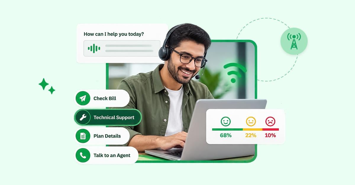 NetConnect Improves Telecom Support Speed and Plan Upgrade Conversion with AI-powered Voice Automation