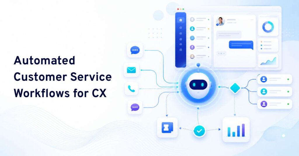 automated customer service workflows for cx