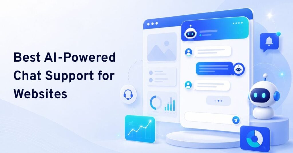 best ai powered chat support for websites