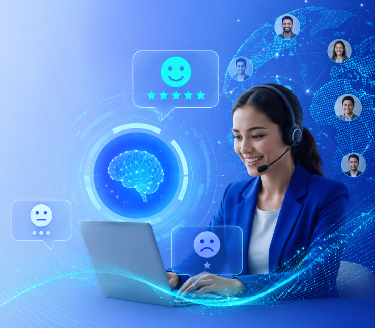 AI Customer Sentiment Analysis for BPO Firms