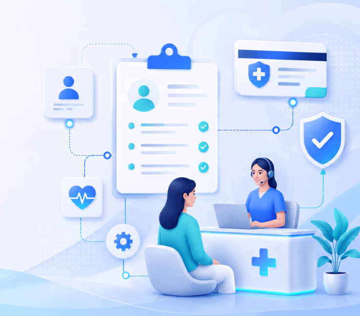 cx automation for patient intake and insurance verification