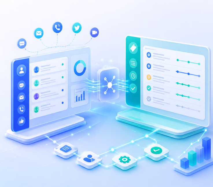 cx platforms integration with resolution tracking systems