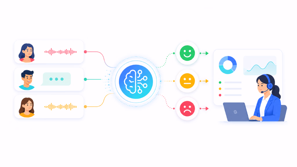 How AI Customer Sentiment Analysis for BPO Firms Works