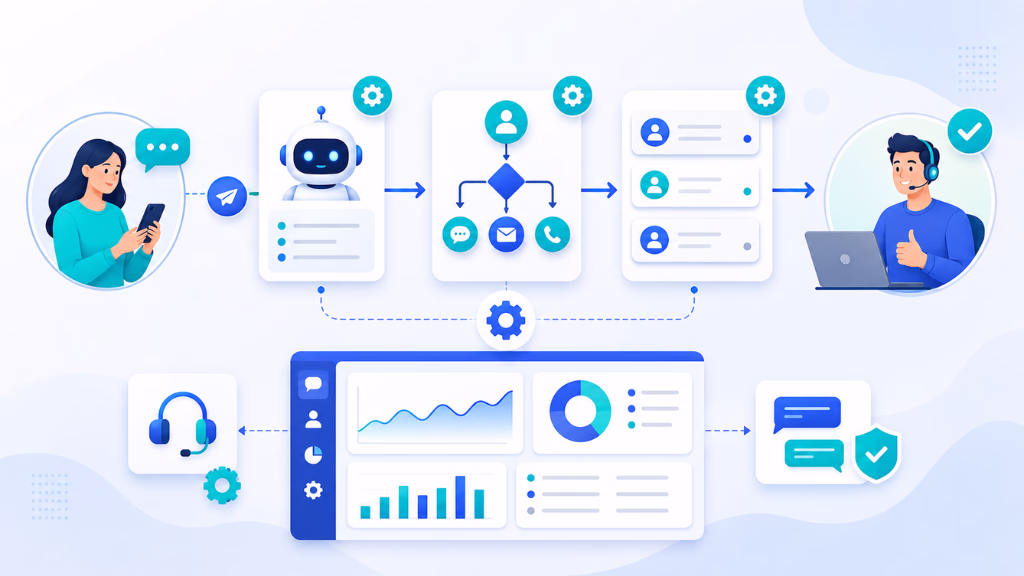 How Automated Customer Service Workflows Work