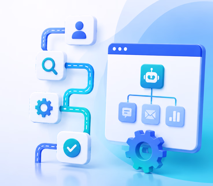 how cx automation tools standardize multi-step processes