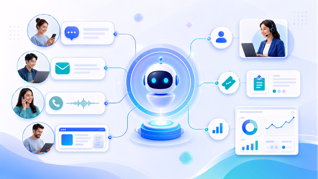 How Multimodal CX and AI Agents Work