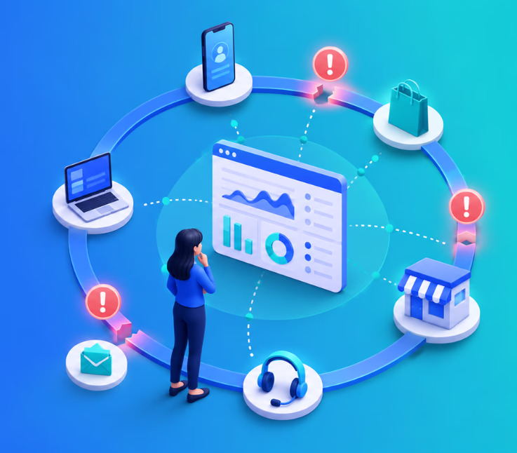 how omnichannel cx testing platforms identify gaps in customer journeys