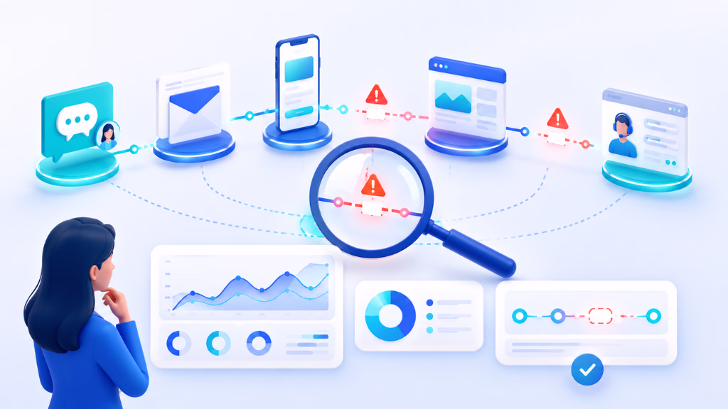 How Omnichannel CX Testing Platforms Identify Journey Gaps
