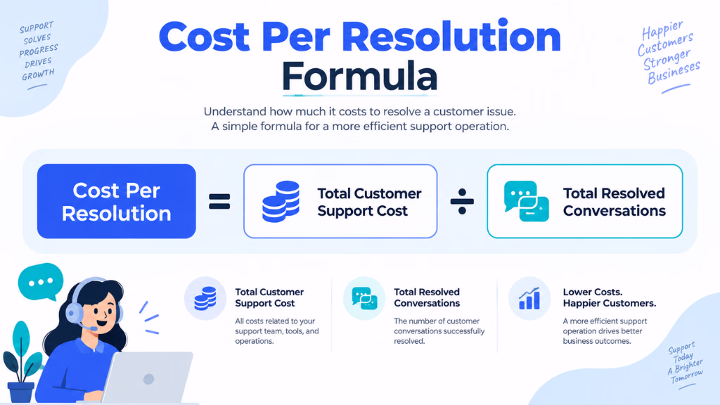 Measure Cost Per Resolution (CPR)