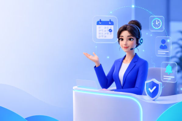 most reliable ai virtual reception services for scheduling