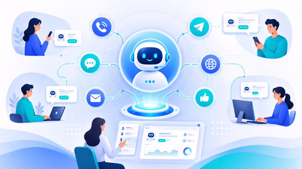 Omnichannel AI Receptionists and Seamless Customer Experience