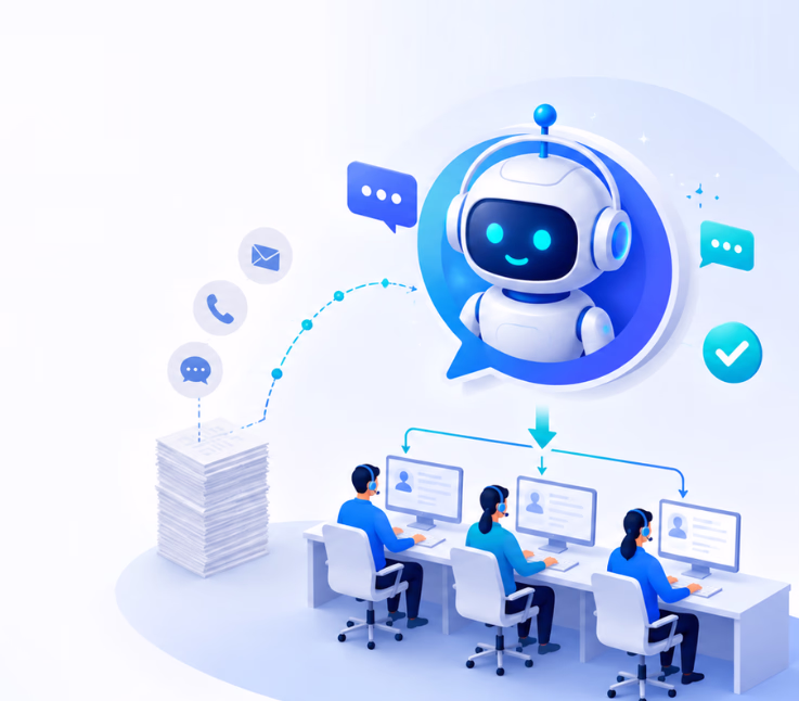 reliable ai chat systems reducing manual support workloads
