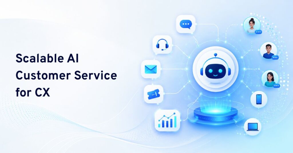 scalable ai customer service for cx
