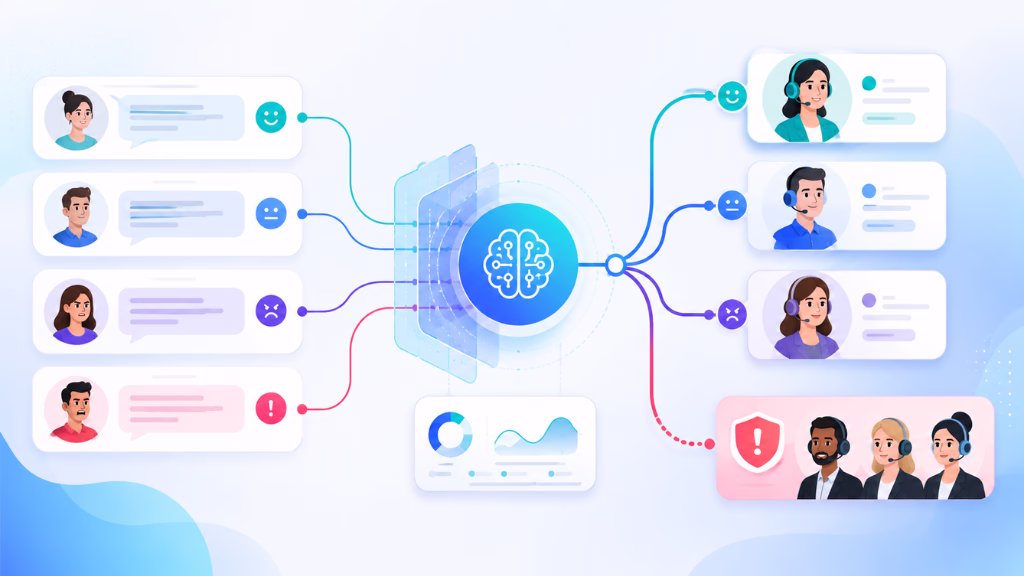 Sentiment and Intent Intelligence Improve Routing and Escalation