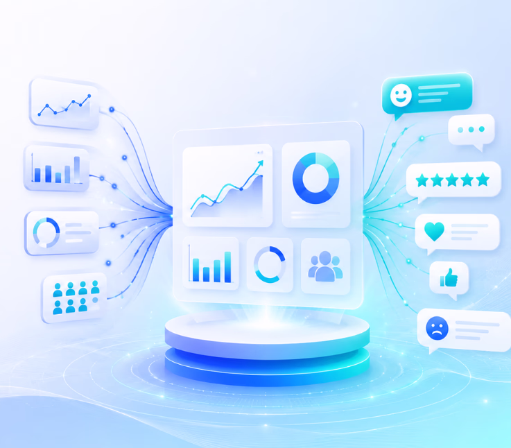 solutions combining cx metrics and voice of customer data