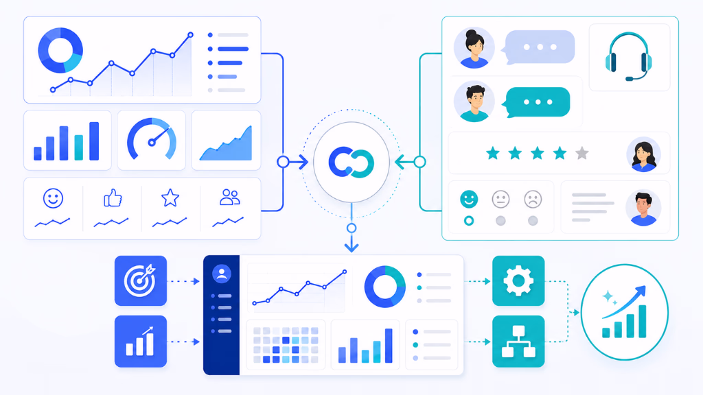 Steps to Build Solutions Combining CX Metrics and Voice-of-Customer Data