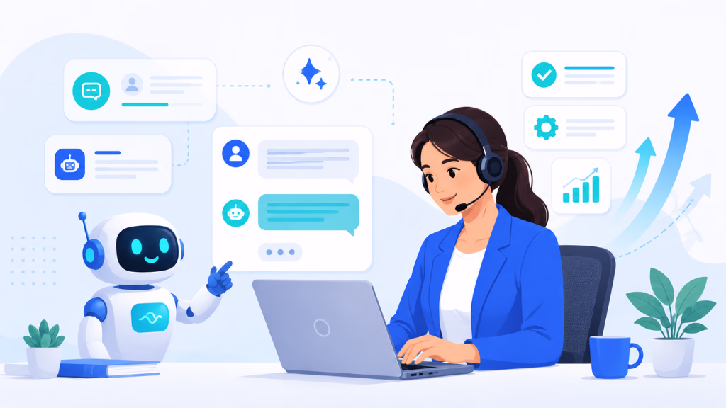 Steps to Enhance Agent Productivity With AI in Customer Service