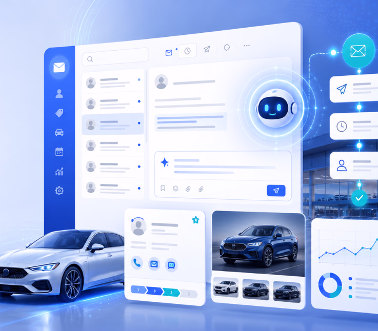 best ai email assistants for automotive dealership management