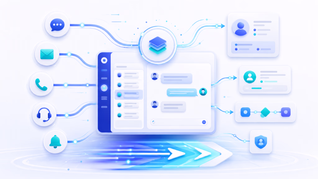 Unified Omnichannel Communication for Context-Driven Speed