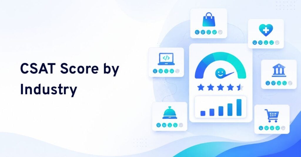 what is a good csat score by industry