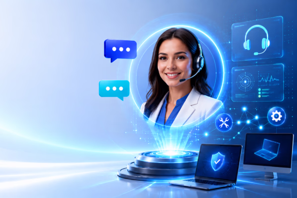 ai virtual agent for technical support demo request