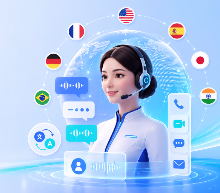 ai receptionists handle multiple languages