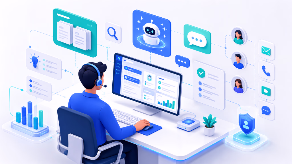 Empower Agents With Knowledge and Real-Time Assistance