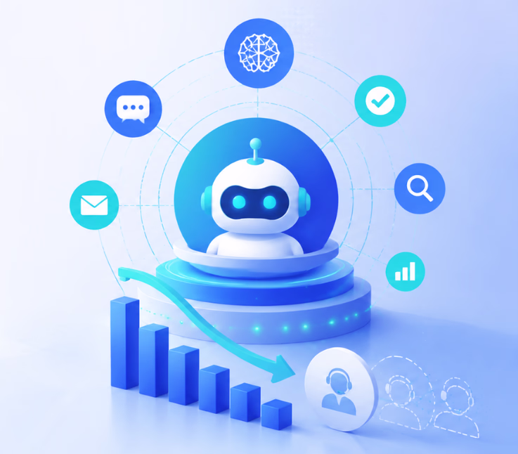 how cx platforms reduce live agent dependency