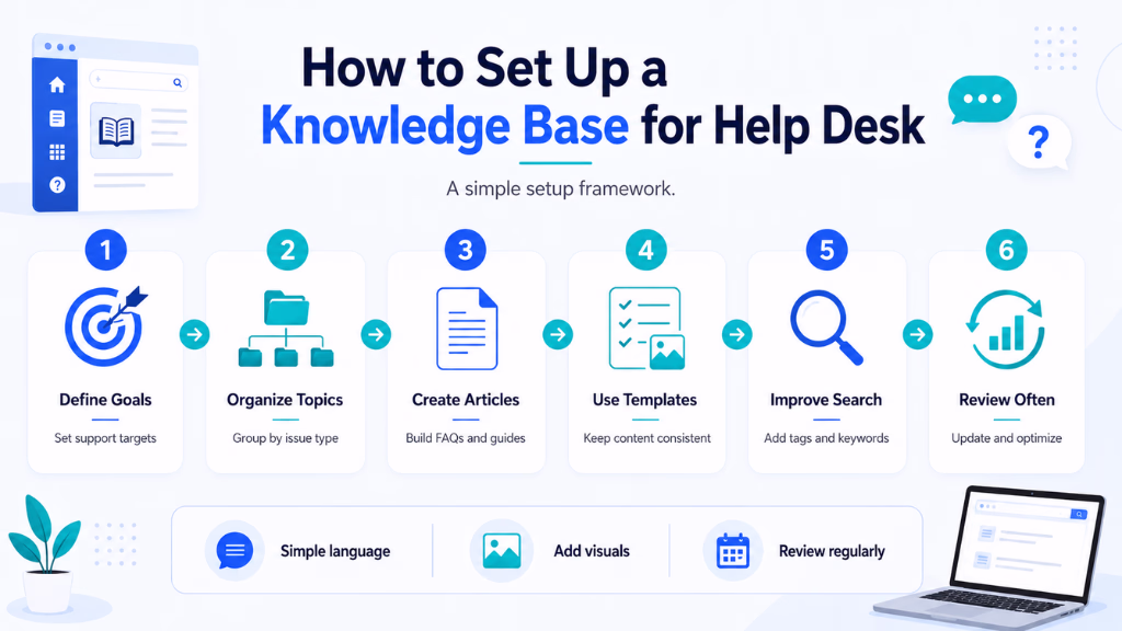 How to Set Up a Knowledge Base for Help Desk