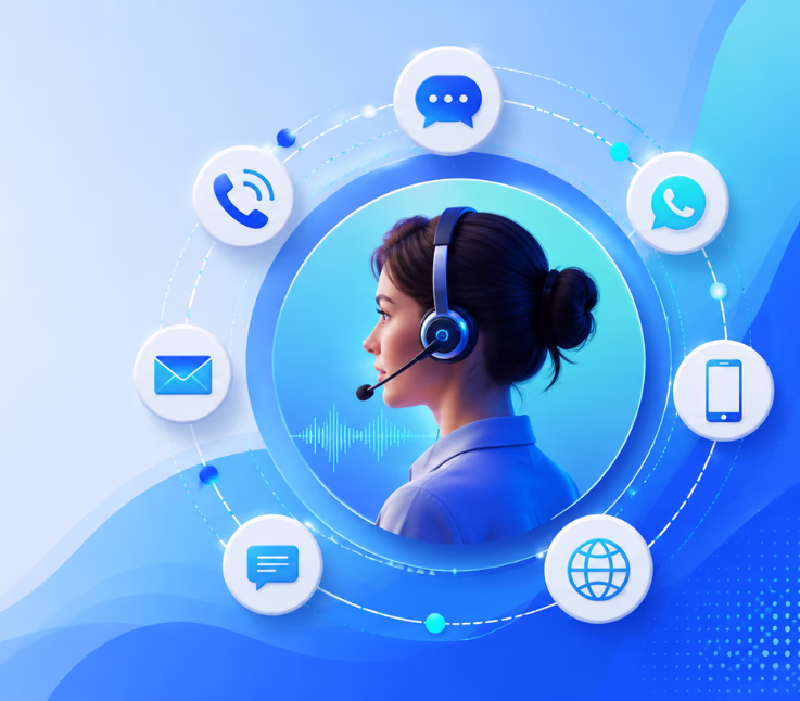 omnichannel cx platforms with real-time voice support