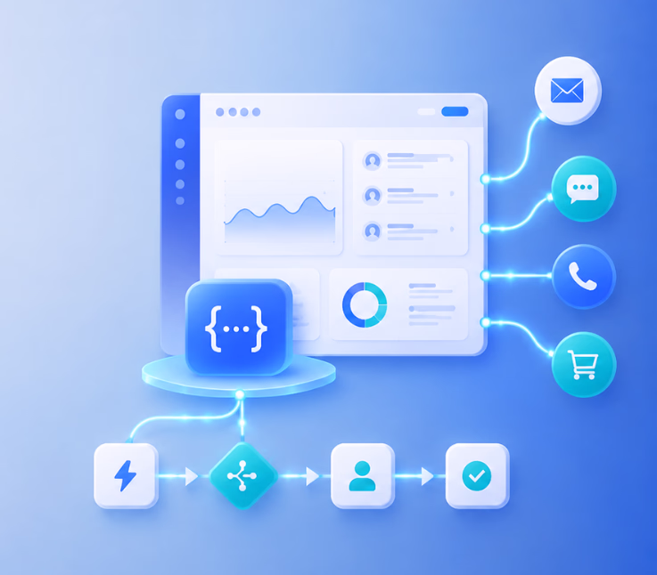 omnichannel solutions with apis and workflow automation