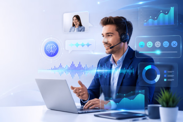 ai analyze customer sentiment sales pitch calls