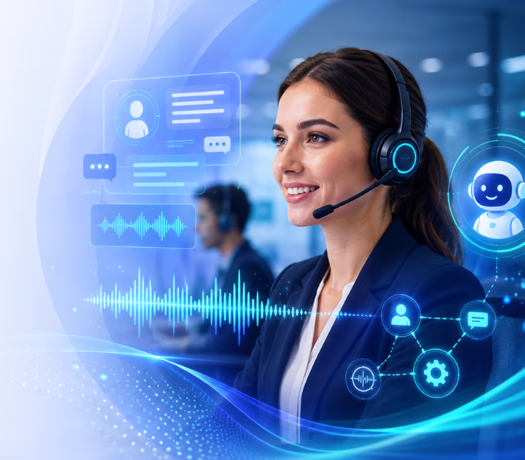 best ai call center voice agents