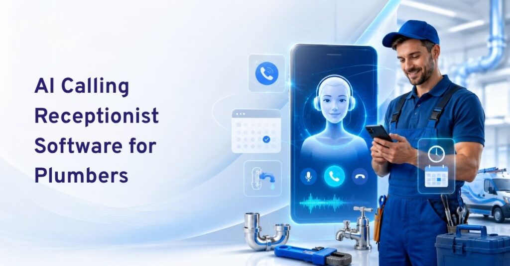 best ai calling receptionist software for plumbers