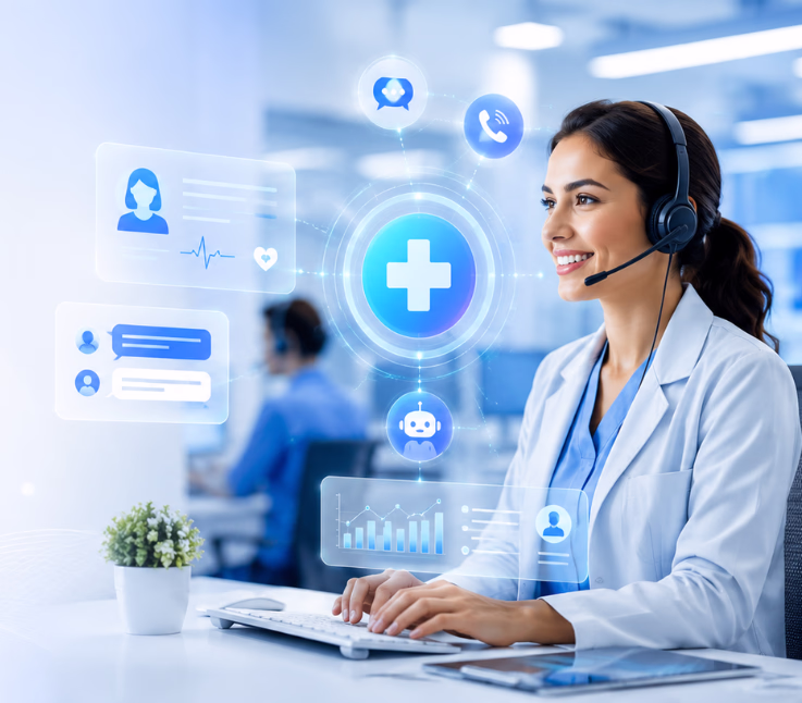 best healthcare call center ai