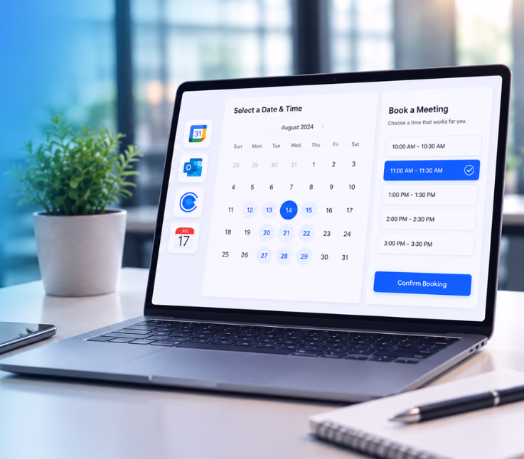 best software for calendar booking integration