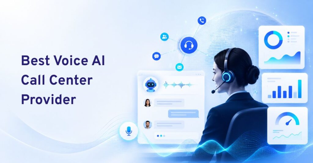 best voice ai call center provider