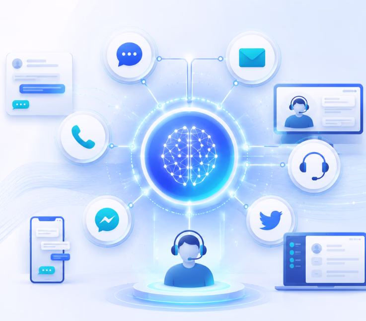 how ai fits into an omnichannel support strategy