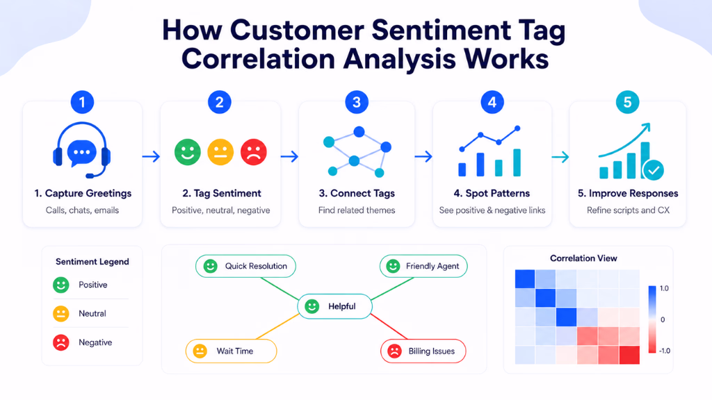 How Customer Sentiment Tag Correlation Analysis Works