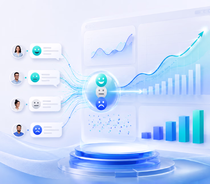 forecast revenue using customer sentiment analysis