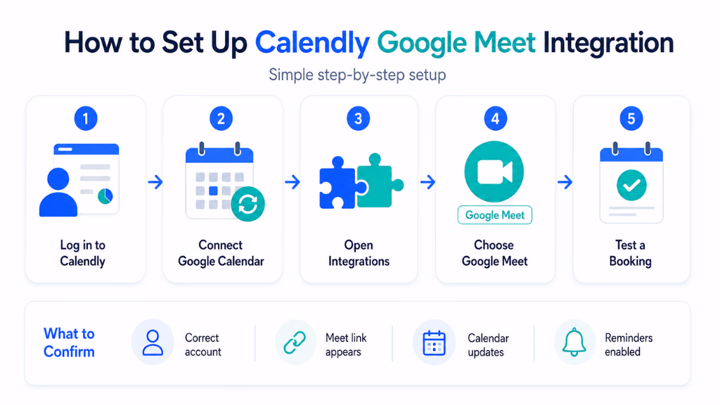 How to Set Up Calendly Google Meet Integration