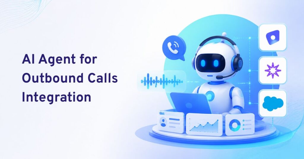 ai agent for outbound calls integration with salesforce