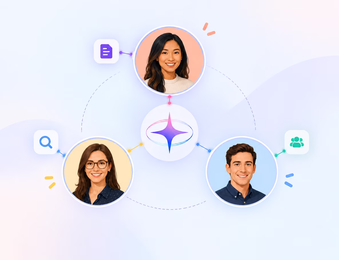 ai hr team work together commplify