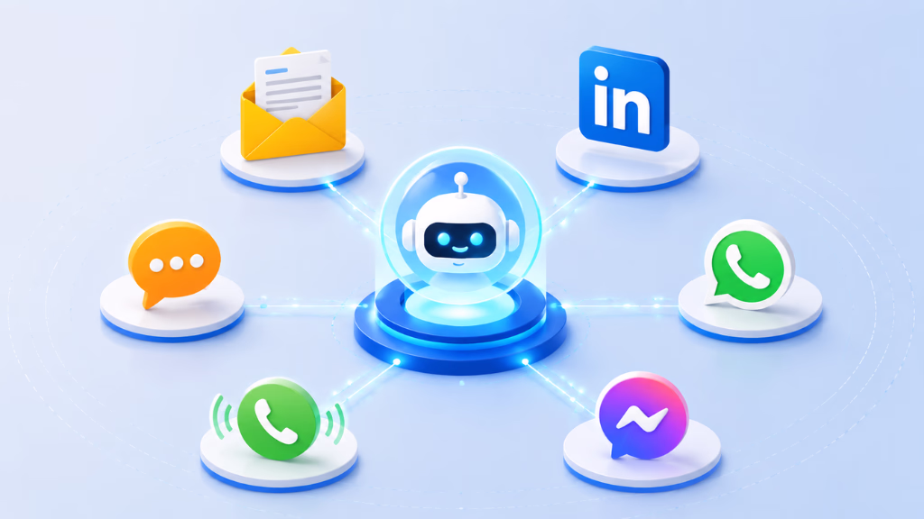 AI Uses Multiple Channels Instead of Overloading Email