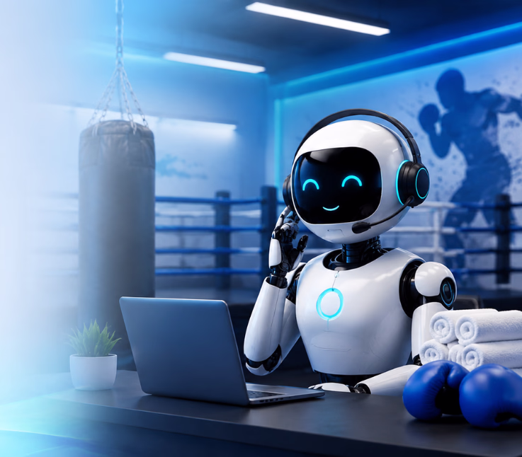 best ai receptionists for boxing clubs