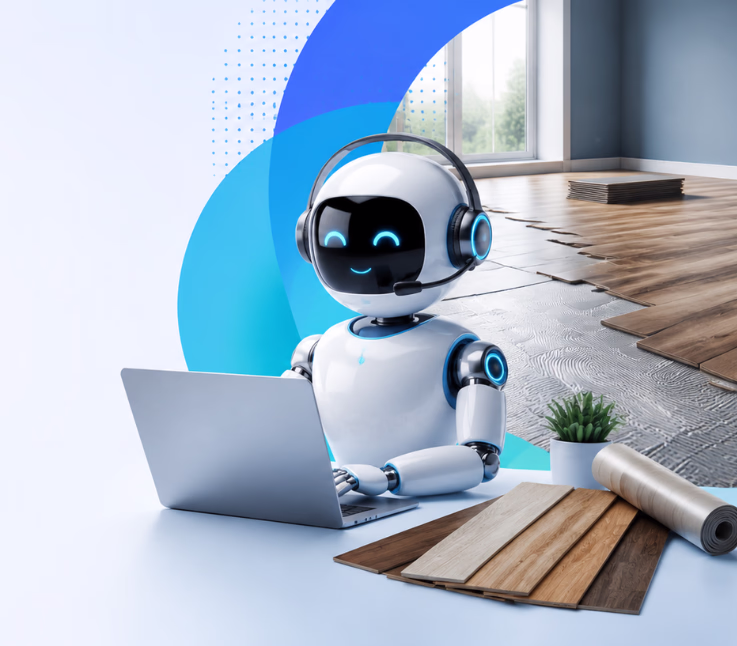 best ai receptionists for flooring installers