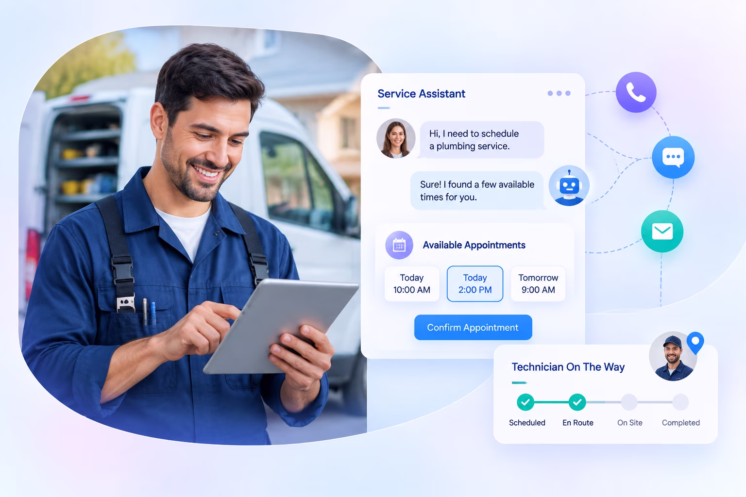 home and feild services overview commplify