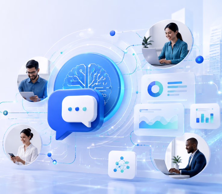 how do ai chat tools support enterprise communication